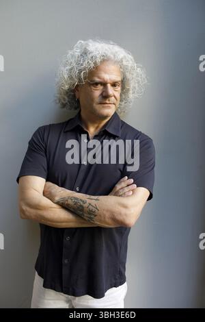 Porträt von Shalom Auslander 18/05/2025 ©Basso Cannarsa/opale.Photo Stockfoto