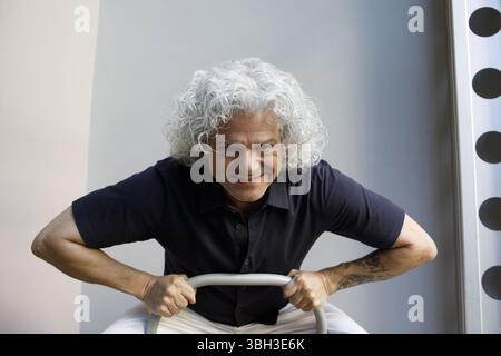 Porträt von Shalom Auslander 18/05/2025 ©Basso Cannarsa/opale.Photo Stockfoto