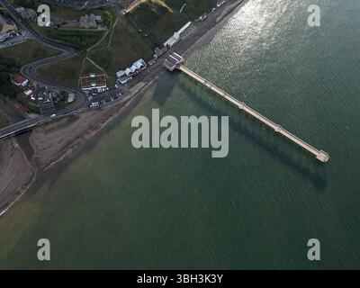 Viktorianische Architektur Saltburn by the Sea victorian Pier, North Yorkshire Urlaubsort Stockfoto