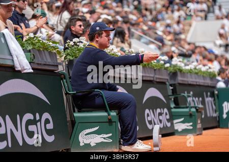Paris, Frankreich. Mai 2025. PARIS, FRANKREICH - 26. MAI: Während der French Open am 26. Mai 2025 in Roland Garros in Paris, Frankreich. (Foto von Marleen Fouchier/Orange Pictures) Credit: Orange Pics BV/Alamy Live News Stockfoto