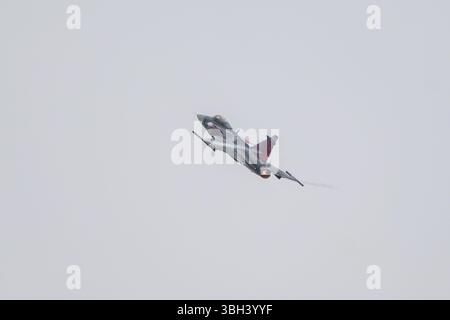 Pardubice, Tschechische Republik. Juni 2025. Pardubice Airshow 2025, 33. Jährliche Flugschau am Flughafen Pardubice am 7. Juni 2025 in Pardubice, Tschechische Republik. Quelle: Josef Vostarek/CTK Photo/Alamy Live News Stockfoto