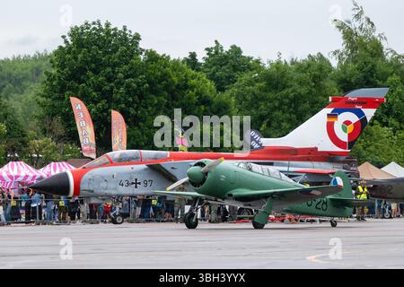 Pardubice, Tschechische Republik. Juni 2025. Pardubice Airshow 2025, 33. Jährliche Flugschau am Flughafen Pardubice am 7. Juni 2025 in Pardubice, Tschechische Republik. Quelle: Josef Vostarek/CTK Photo/Alamy Live News Stockfoto