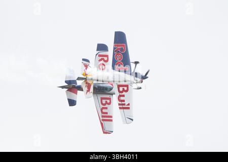 Pardubice, Tschechische Republik. Juni 2025. Pardubice Airshow 2025, 33. Jährliche Flugschau am Flughafen Pardubice am 7. Juni 2025 in Pardubice, Tschechische Republik. Quelle: Josef Vostarek/CTK Photo/Alamy Live News Stockfoto