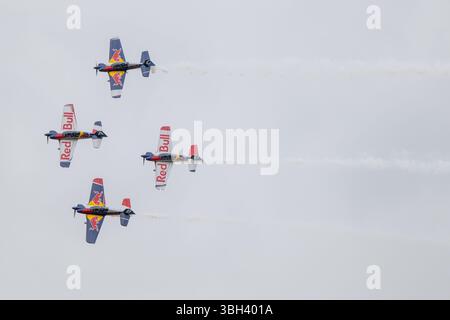 Pardubice, Tschechische Republik. Juni 2025. Pardubice Airshow 2025, 33. Jährliche Flugschau am Flughafen Pardubice am 7. Juni 2025 in Pardubice, Tschechische Republik. Quelle: Josef Vostarek/CTK Photo/Alamy Live News Stockfoto