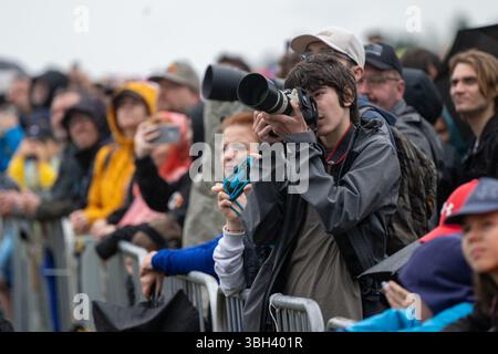 Pardubice, Tschechische Republik. Juni 2025. Pardubice Airshow 2025, 33. Jährliche Flugschau am Flughafen Pardubice am 7. Juni 2025 in Pardubice, Tschechische Republik. Quelle: Josef Vostarek/CTK Photo/Alamy Live News Stockfoto
