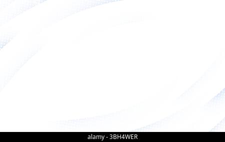 Abstrakter weißer Hintergrund. Textur hellgrau. Graues silbernes Muster. Moderner minimaler Hintergrund. Quadratischer Verlauf für Business-Design. Metallwellen Stock Vektor