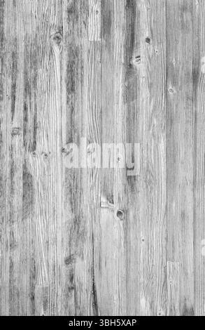 Einfarbiger Holzhintergrund. Nahaufnahme mit weißer Holzstruktur. Hochauflösendes Bild von Leerräumen für viele Anwendungen Stockfoto