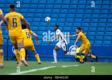 Barcelona, Spanien: 7. Juni: Spieler im RCDE-Stadion in Corn beim Qualifikationsspiel zur FIFA-Weltmeisterschaft 2026 zwischen Andorra und England Stockfoto