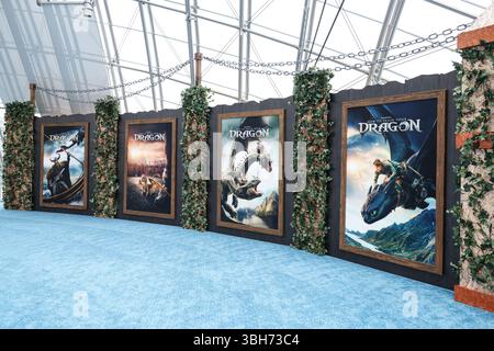 MIRACLE MILE, LOS ANGELES, KALIFORNIEN, USA - JUNI 07: Ein allgemeiner Blick auf die Atmosphäre bei der Los Angeles Premiere von Universal Pictures und DreamWorks Animation's „How to Train Your Dragon“, die am 7. Juni 2025 im David Geffen Theater im Academy Museum of Motion Pictures in Miracle Mile, Los Angeles, Kalifornien, USA stattfand. (Foto: Xavier Collin/Image Press Agency) Stockfoto
