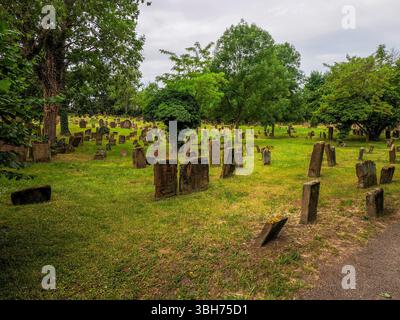 Der jüdische Friedhof Worm, Deutschland Stockfoto