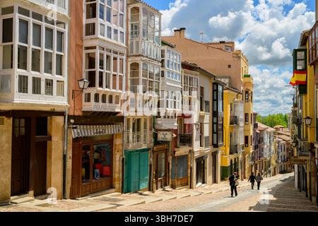 Balborraz Street, Zamora, Kastilien und León, Spanien Stockfoto
