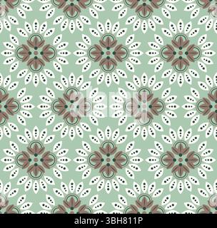 Nahtlose Blumenmuster Stock Vektor