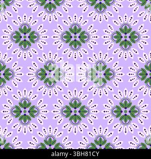 Nahtlose Blumenmuster Stock Vektor