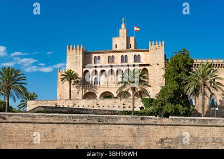 Königlicher Almudaina-Palast in Palma de Mallorca, Spanien, 09. September 2021 - 8041 Stockfoto