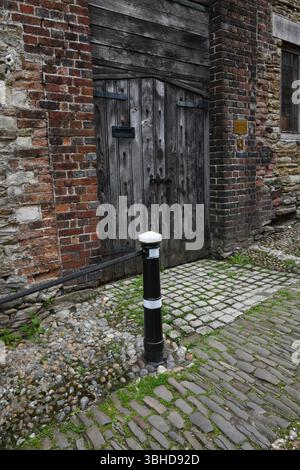 Gepflasterte Straße Stockfoto
