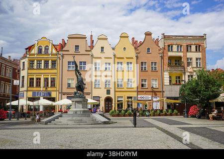 Altstädter Ring in Grudziądz, Polen Stockfoto