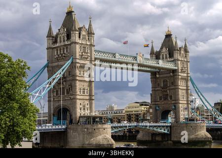 Tower Bridge 4. Juni 2025 Stockfoto