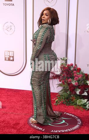 Los Angeles, ca. 9. Juni 2025. Kostenlos bei den BET Awards 2025 im Peacock Theater am 09. Juni 2025 in Los Angeles, Kalifornien Credit: Walik Goshorn/Media Punch/Alamy Live News Stockfoto