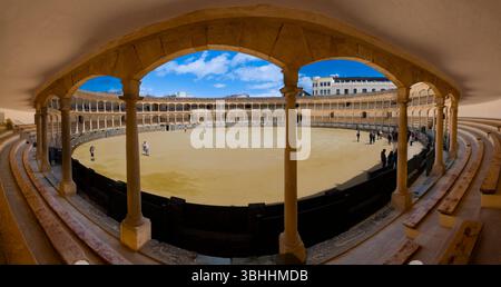 Der Stierring in Ronda Andalucia Spanien Stockfoto