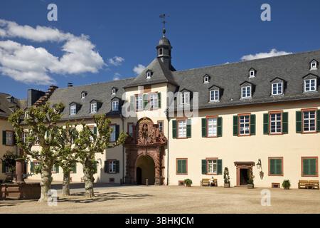 Innenhof, Schloss Bad Homburg vor der Hoehe, Hessen, Deutschland, Europa Stockfoto
