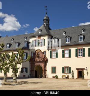 Innenhof, Schloss Bad Homburg vor der Hoehe, Hessen, Deutschland, Europa Stockfoto