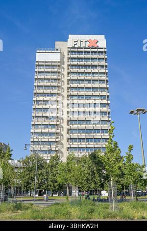 Haus des Reisens, Alexanderstraße, Alexanderplatz, Bezirk Mitte, Berlin, Deutschland Stockfoto