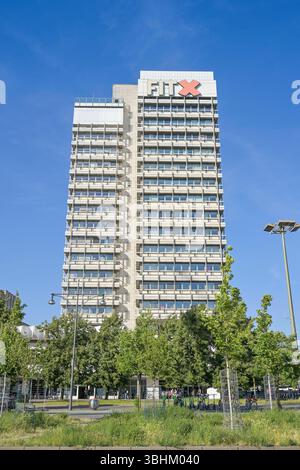 Haus des Reisens, Alexanderstraße, Alexanderplatz, Bezirk Mitte, Berlin, Deutschland *** Haus des Reisens, Alexanderstraße, Alexanderplatz, Bezirk Mitte, Berlin, Deutschland Stockfoto