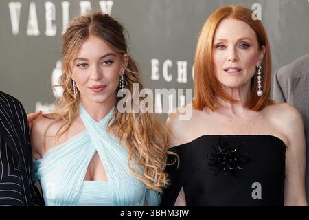 Sydney Sweeney und Julianne Moore nahmen an der europäischen Premiere von Echo Valley im BFI Southbank in London Teil. Bilddatum: Dienstag, 10. Juni 2025. Stockfoto