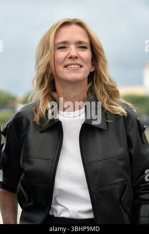 Schauspielerin Léa Drucker posierte während des Fotoaufrufs des Filmfalls 137 (französisch: Dossier 137) anlässlich der Filmfestspiele von Cannes am 16. Mai 202 Stockfoto