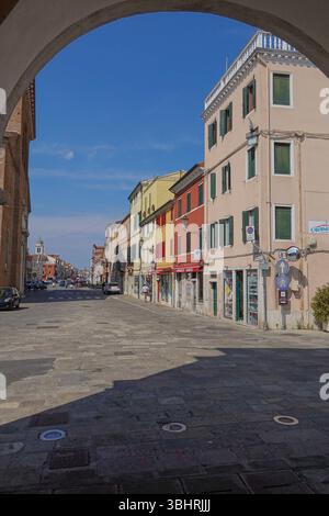 Italien, Chioggia, Corso del Popolo // Italien, Chioggia, Corso del Popolo *** Italien, Chioggia, Corso del Popolo Italien, Chioggia, Corso del Popolo Stockfoto