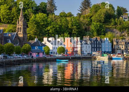 Tobermory Harbour auf der Isle of Mull, Schottland Stockfoto