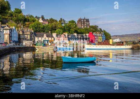 Tobermory Hafens, Isle of Mull, Schottland Stockfoto