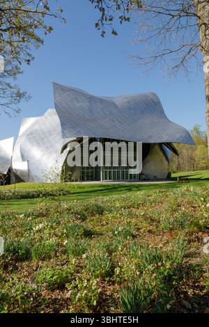 Frank Gehry entwarf das Richard B. Fisher Center for the Performing Arts, Bard College, Annandale-on-Hudson, New York State. Stockfoto