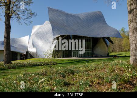Frank Gehry entwarf das Richard B. Fisher Center for the Performing Arts, Bard College, Annandale-on-Hudson, New York State. Stockfoto
