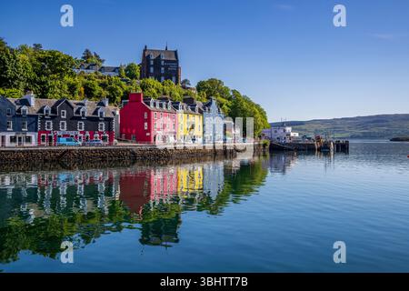 Tobermory Harbour auf der Isle of Mull, Schottland Stockfoto