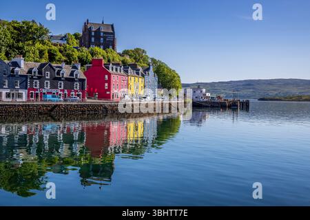 Tobermory Harbour auf der Isle of Mull, Schottland Stockfoto
