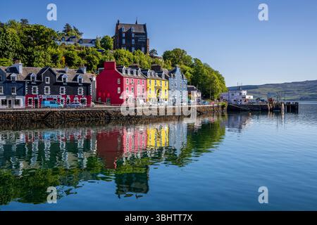 Tobermory Harbour auf der Isle of Mull, Schottland Stockfoto