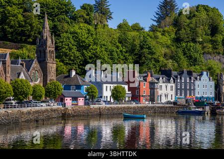 Tobermory Harbour auf der Isle of Mull, Schottland Stockfoto