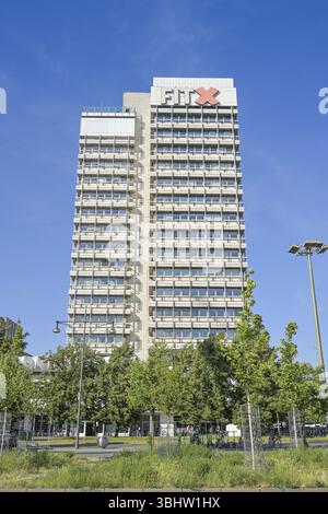 Haus des Reisens, Alexanderstraße, Alexanderplatz, Bezirk Mitte, Berlin, Deutschland, Europa Stockfoto