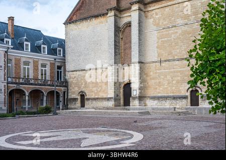 Abtei und Kirche St. Servatius von Grimbergen, Flämisch-Brabant, Belgien 8. Juni 2025 Stockfoto