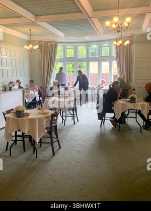 Bletchley Park Haus Kriegsbüros geheim Platz versteckt Milton Keynes The Bombe berühmte Militärsoldaten Navy Army Luftwaffe Nachahmung Spielfilm Stockfoto