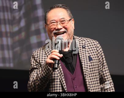 Tokio, Japan. Juni 2025. Der japanische Schauspieler Gin Maeda spricht beim Short Shorts Film Festival & Asia 2025 in Tokio am Mittwoch, den 11. Juni 2025. (Foto: Yoshio Tsunoda/AFLO) Credit: Aflo Co. Ltd./Alamy Live News Stockfoto