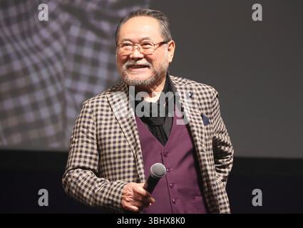 Tokio, Japan. Juni 2025. Der japanische Schauspieler Gin Maeda spricht beim Short Shorts Film Festival & Asia 2025 in Tokio am Mittwoch, den 11. Juni 2025. (Foto: Yoshio Tsunoda/AFLO) Credit: Aflo Co. Ltd./Alamy Live News Stockfoto