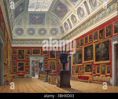 Innenräume der Neuen Eremitage. Der Raum der spanischen Kunst Eduard Hau Stockfoto