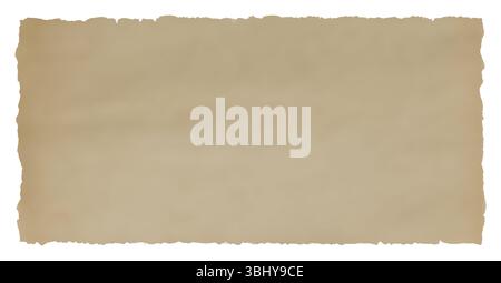 Alte alte, abgenutzte Papierstruktur, altes Papier oder Pergamenthintergrund. Altes Vintage-Papier, Pergament, Leinwand oder Manuskript. Hintergrundstruktur Stockfoto