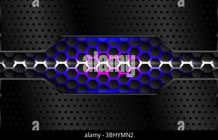 Hintergrund des hi-Tech-Konzepts Stock Vektor