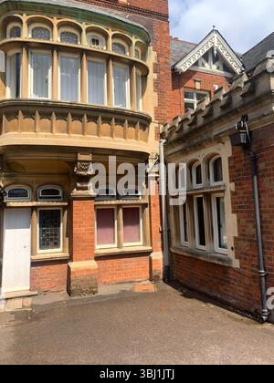 Bletchley Park Haus Kriegsbüros geheim Platz versteckt Milton Keynes The Bombe berühmte Militärsoldaten Navy Army Luftwaffe Nachahmung Spielfilm Stockfoto