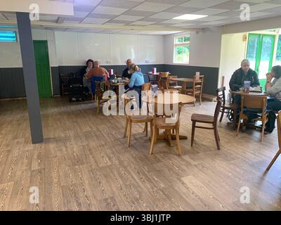 Bletchley Park Haus Kriegsbüros geheim Platz versteckt Milton Keynes The Bombe berühmte Militärsoldaten Navy Army Luftwaffe Nachahmung Spielfilm Stockfoto