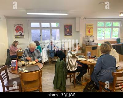 Bletchley Park Haus Kriegsbüros geheim Platz versteckt Milton Keynes The Bombe berühmte Militärsoldaten Navy Army Luftwaffe Nachahmung Spielfilm Stockfoto
