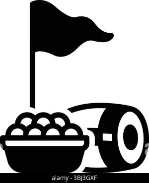 Symbol für Baisakhi, Festival Stock Vektor